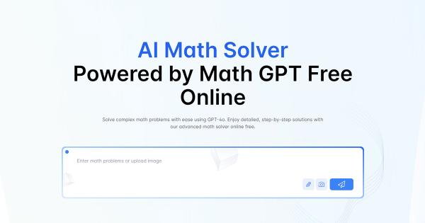 AI Math Solver by GPT-4o Free Online preview image