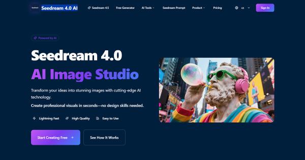 Seedream 4.0 AI preview image