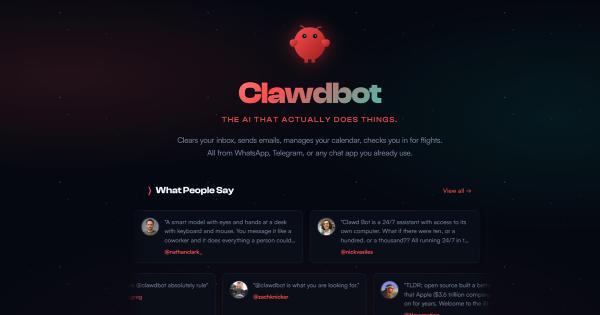 Clawdbot preview image