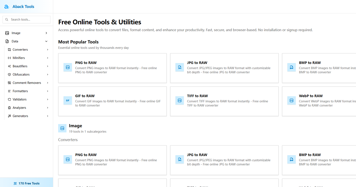 Aback Tools preview image