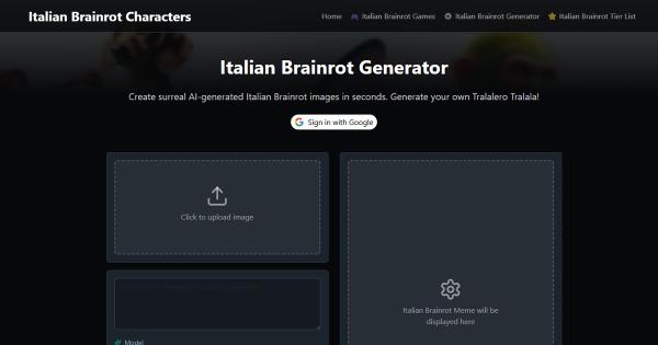 Italian Brainrot Generator preview image