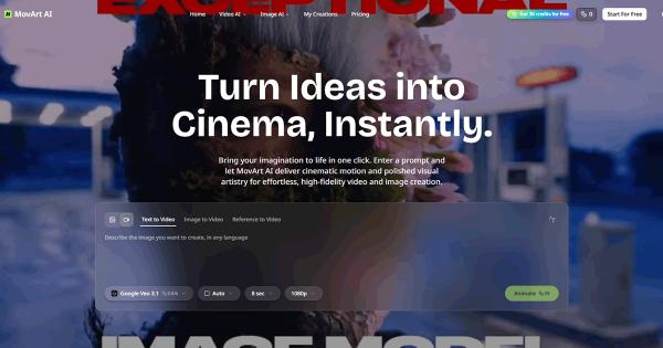 MovArt AI preview image